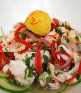 Chef Allen’s Mixto Ceviche